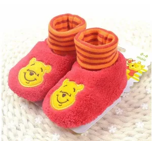 Baby Shoe Socks Booties - Winnie the Pooh