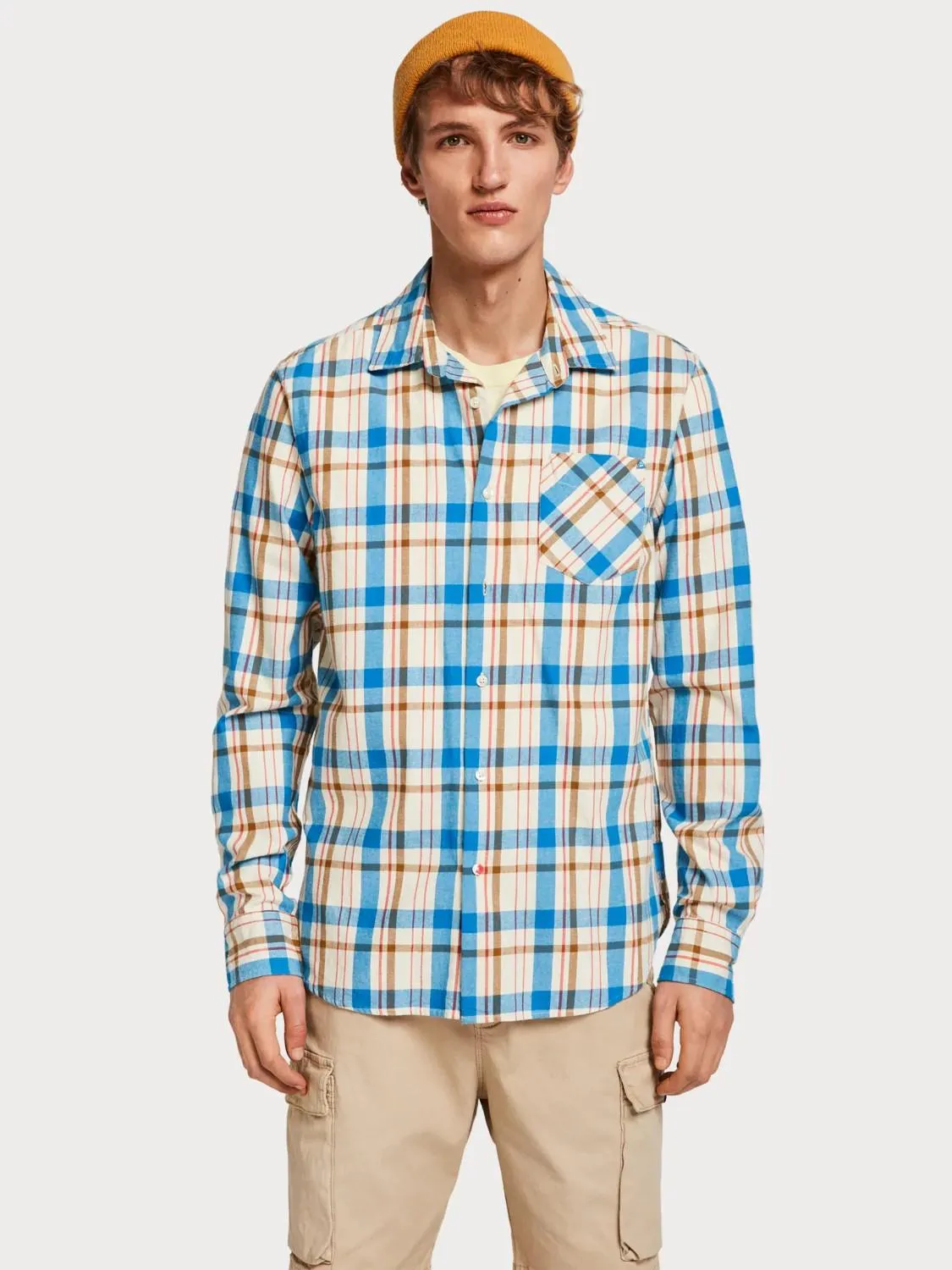 Brushed Checked Shirt