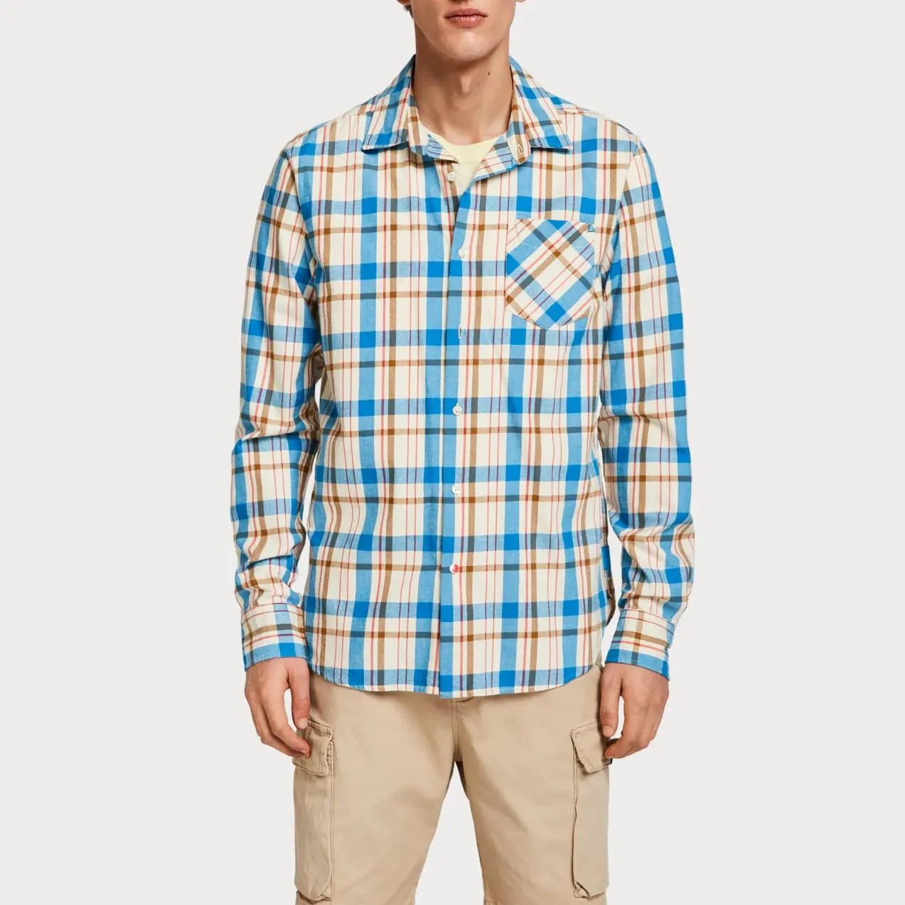 Brushed Checked Shirt