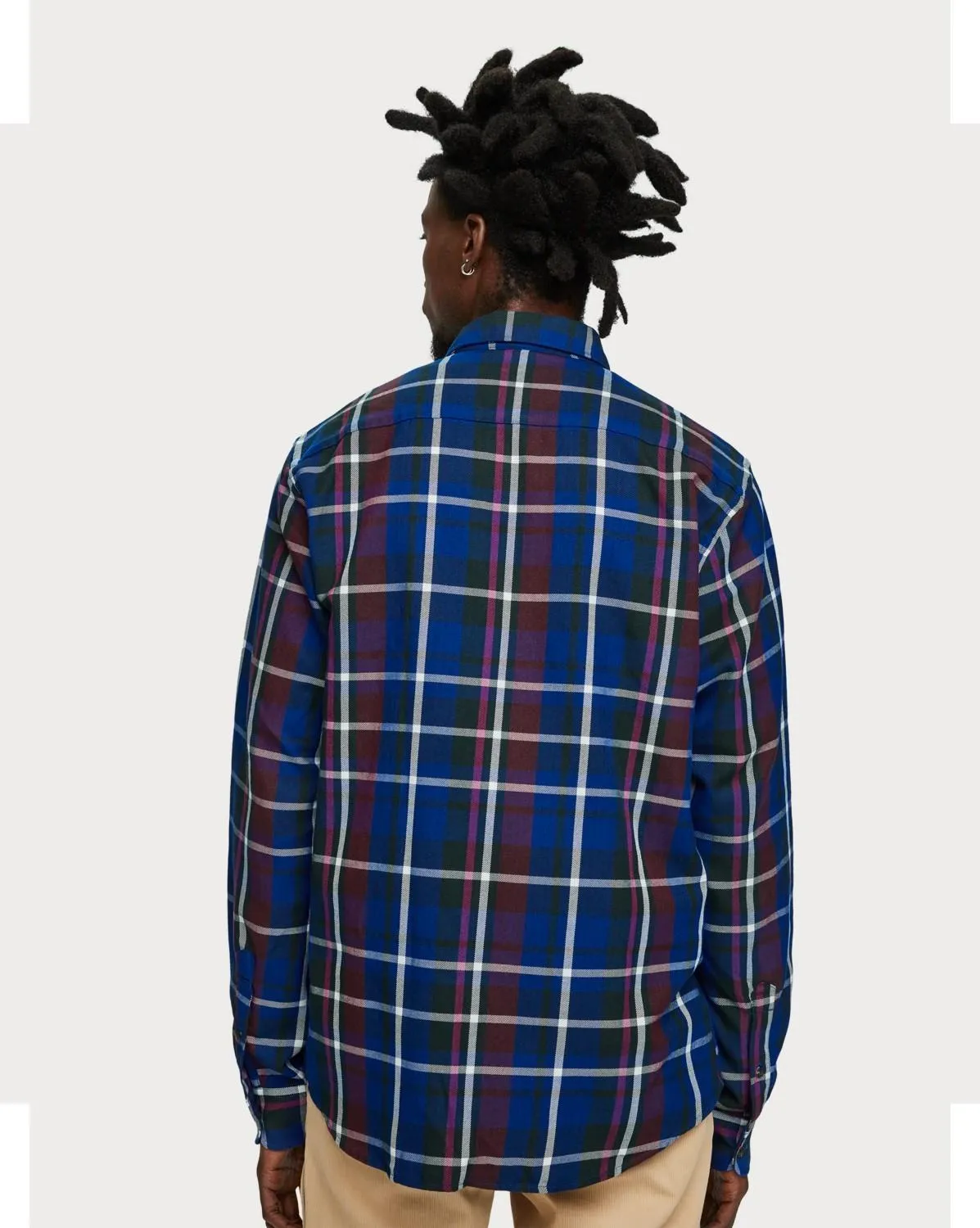Checked Shirt (Blue)