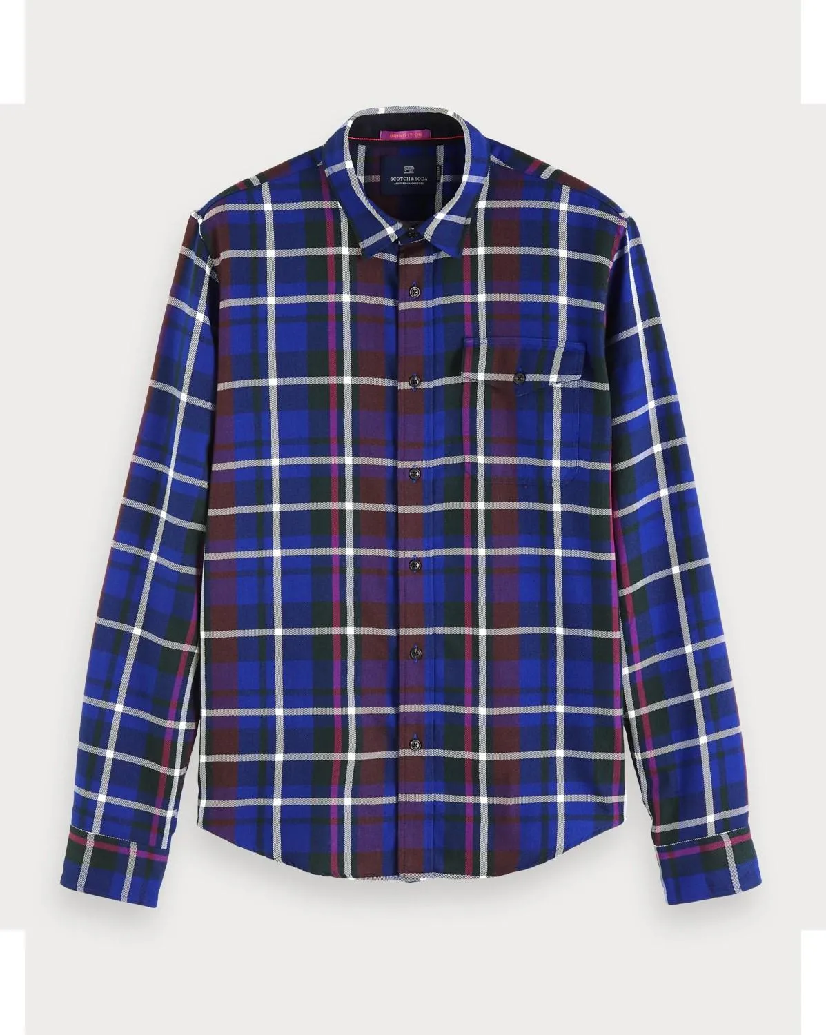 Checked Shirt (Blue)