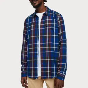 Checked Shirt (Blue)