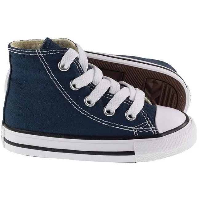 Converse Shoes Infants Chuck Taylor All Star Hi Navy