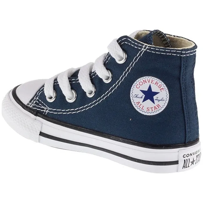 Converse Shoes Infants Chuck Taylor All Star Hi Navy