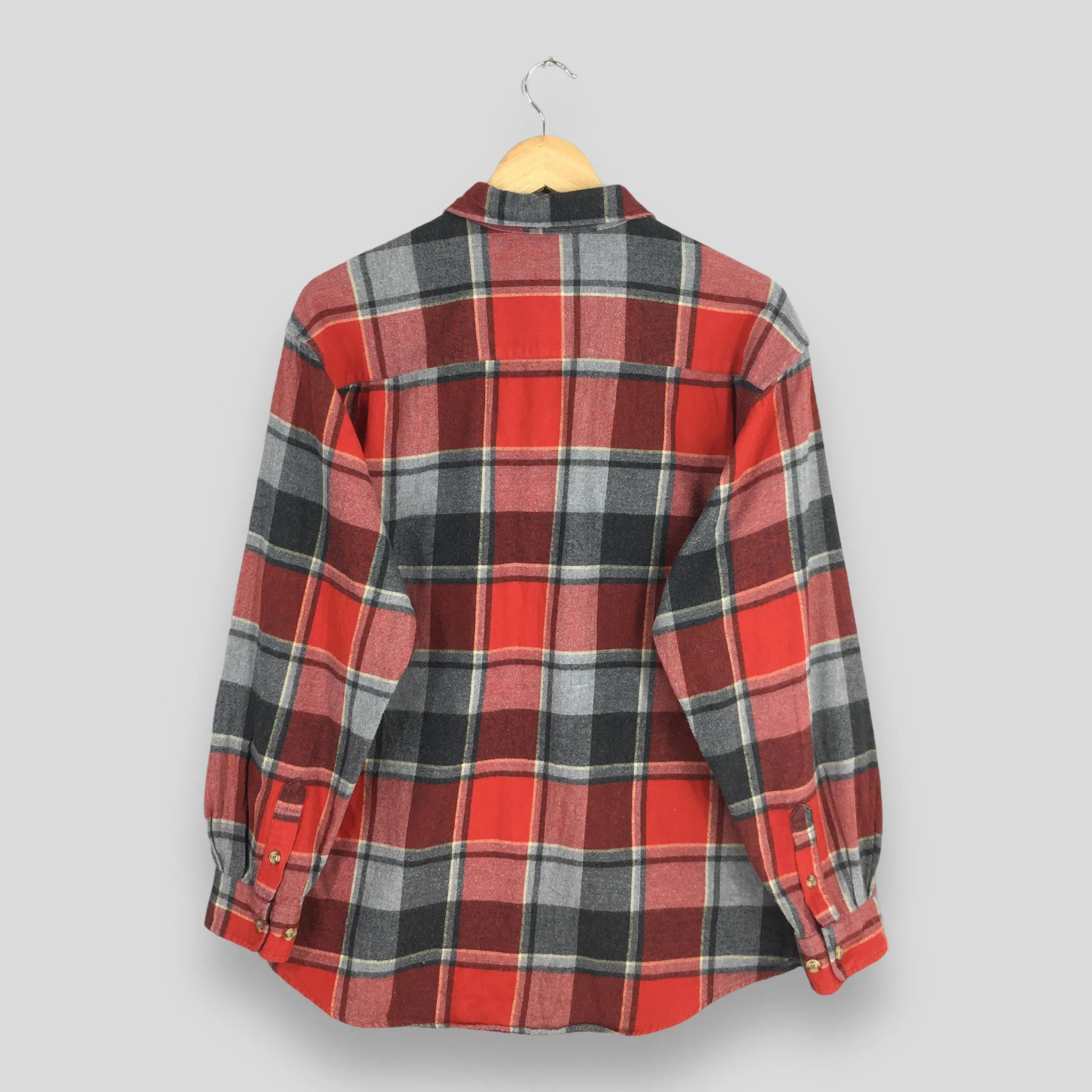 Eddie Bauer Plaid Checkered Flannel Medium