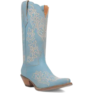 Flirty N' Fun Blue Leather Boots (DS)