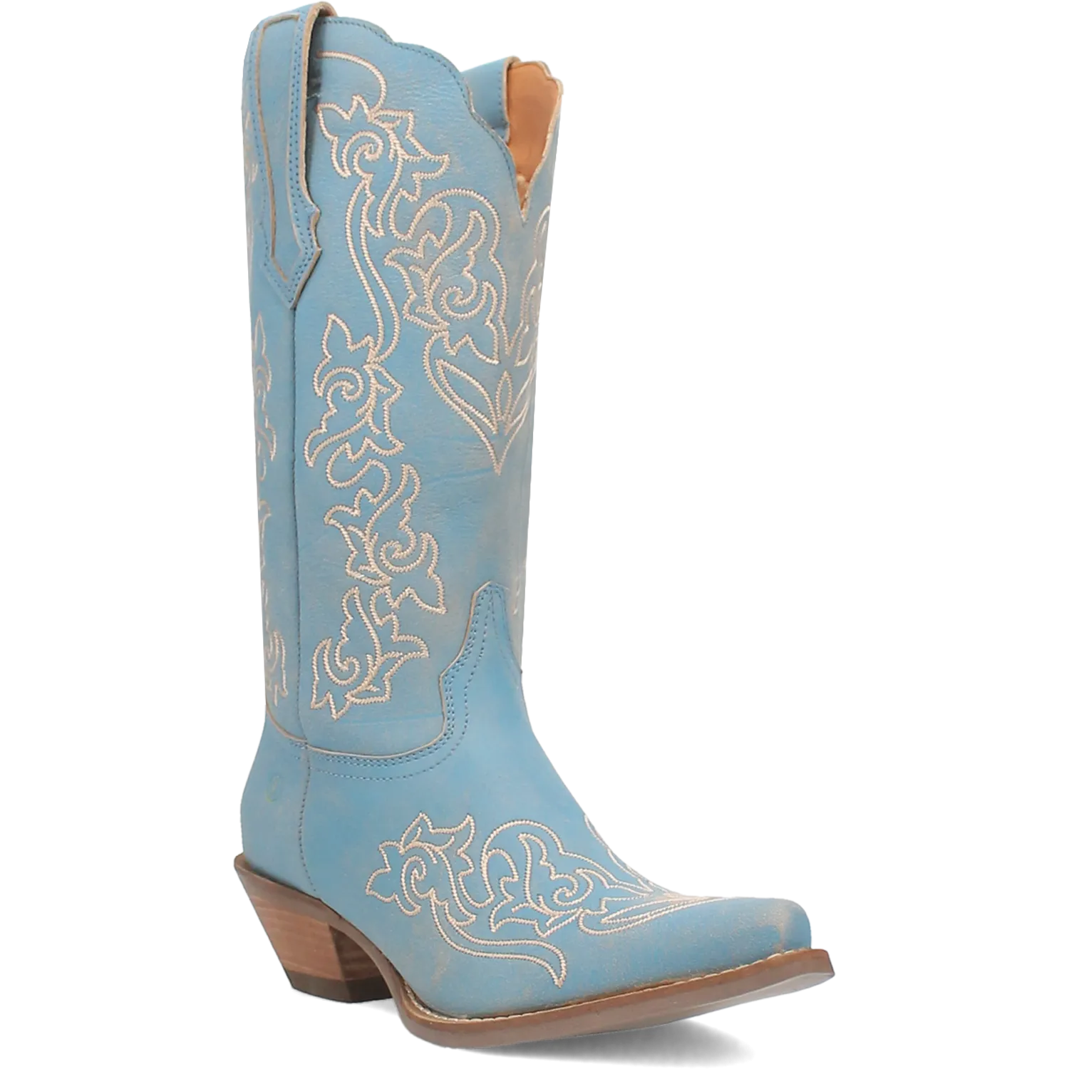 Flirty N' Fun Blue Leather Boots (DS)