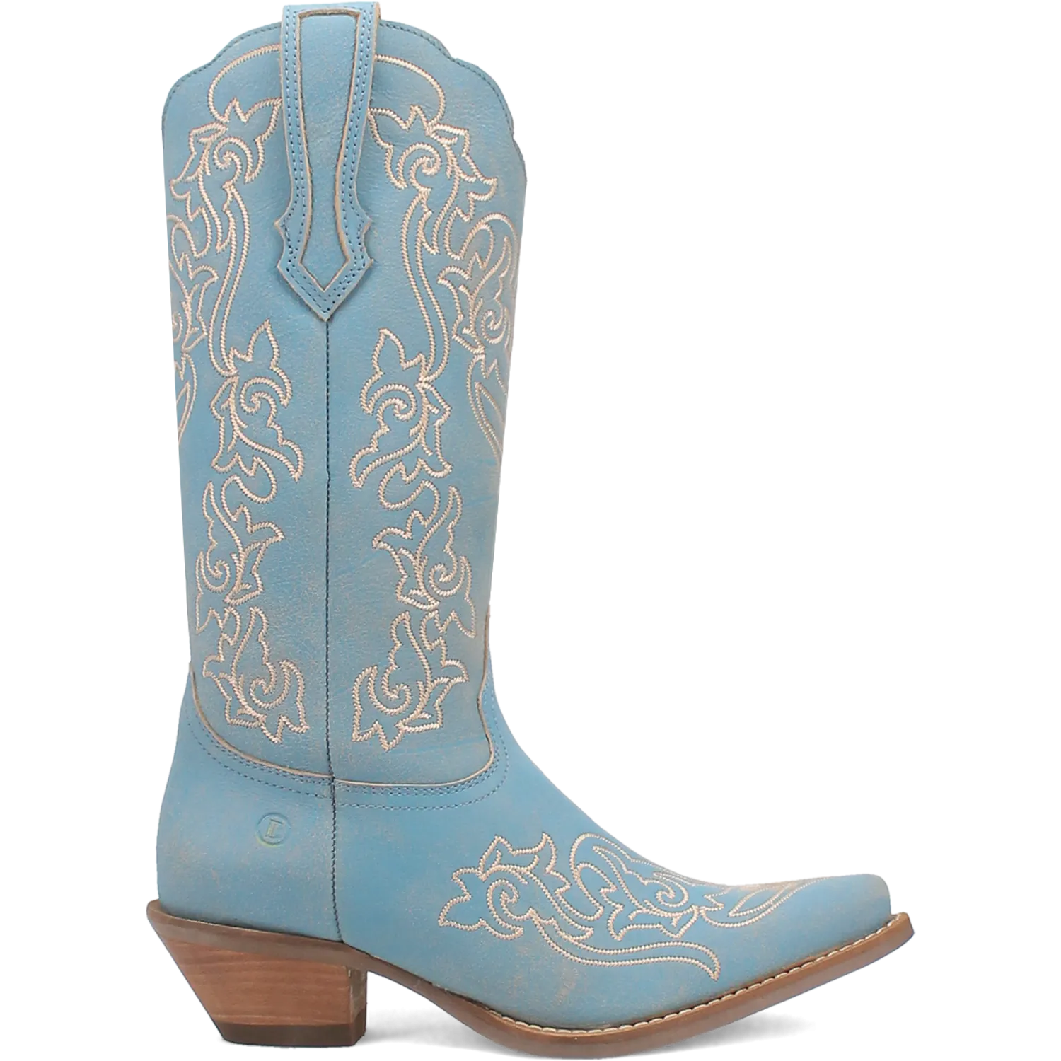 Flirty N' Fun Blue Leather Boots (DS)