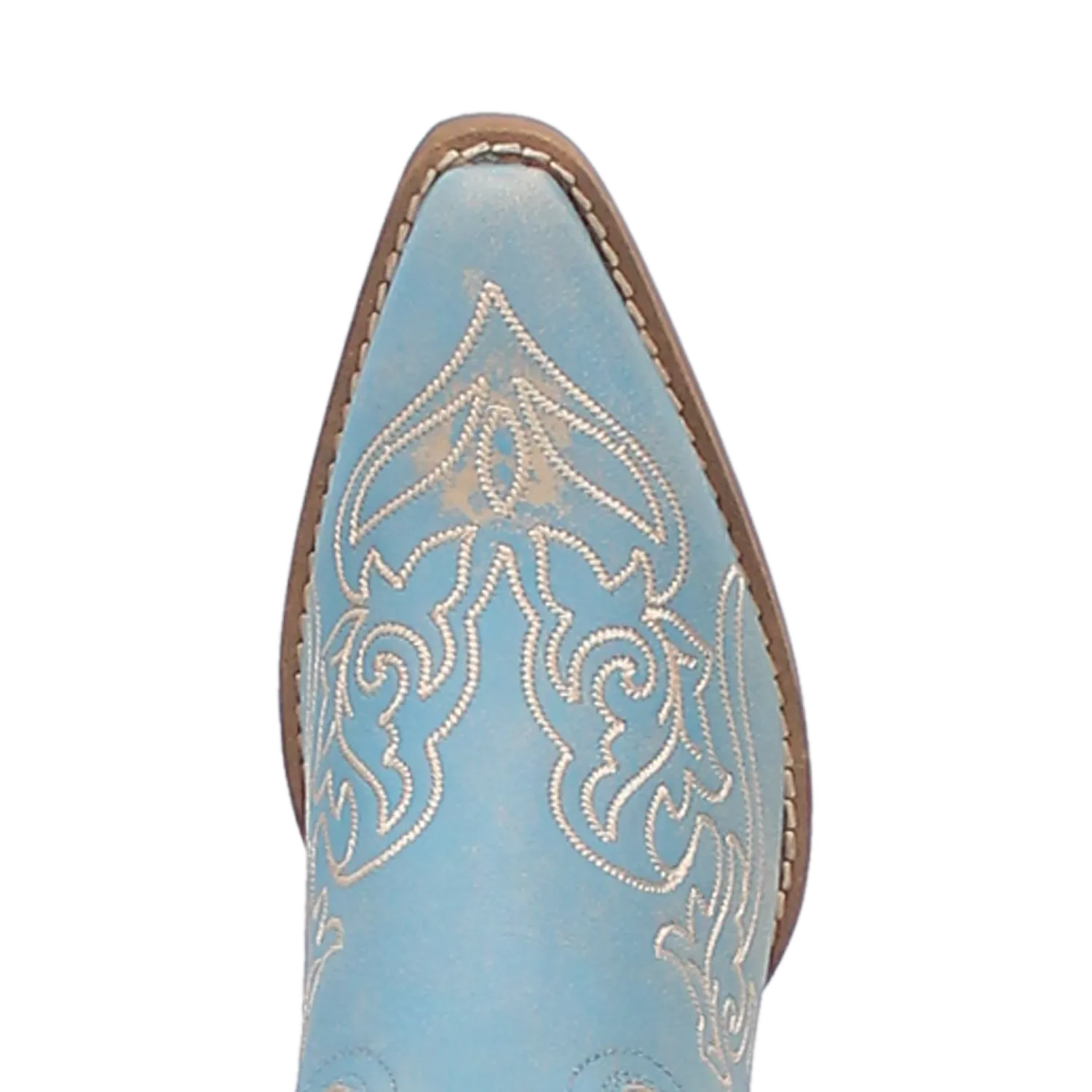 Flirty N' Fun Blue Leather Boots (DS)