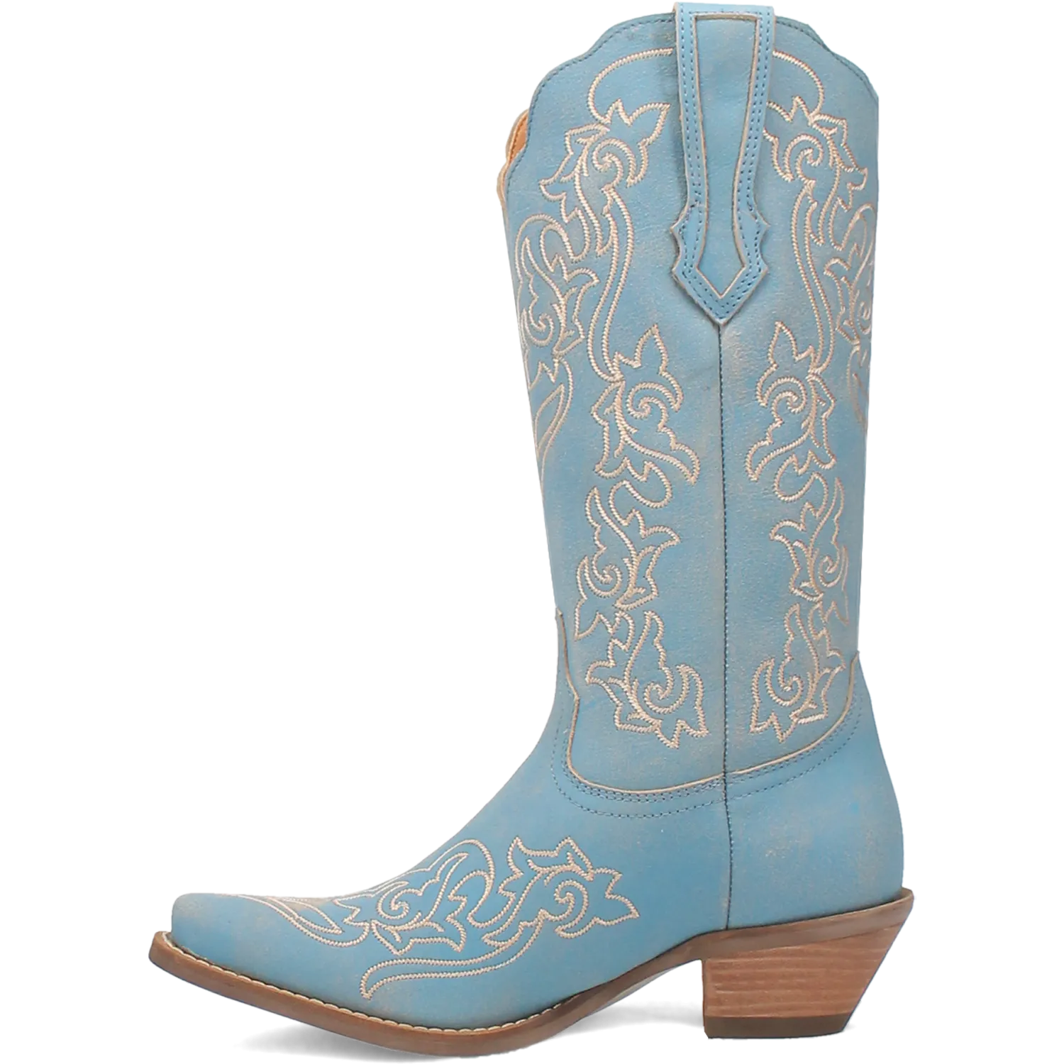 Flirty N' Fun Blue Leather Boots (DS)