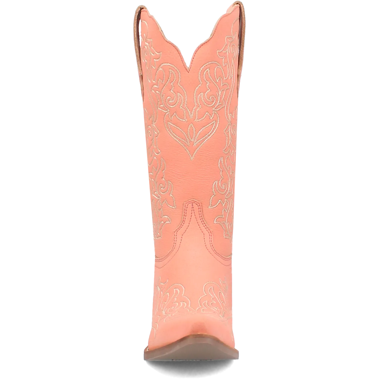 Flirty N' Fun Peach Leather Boots (DS)
