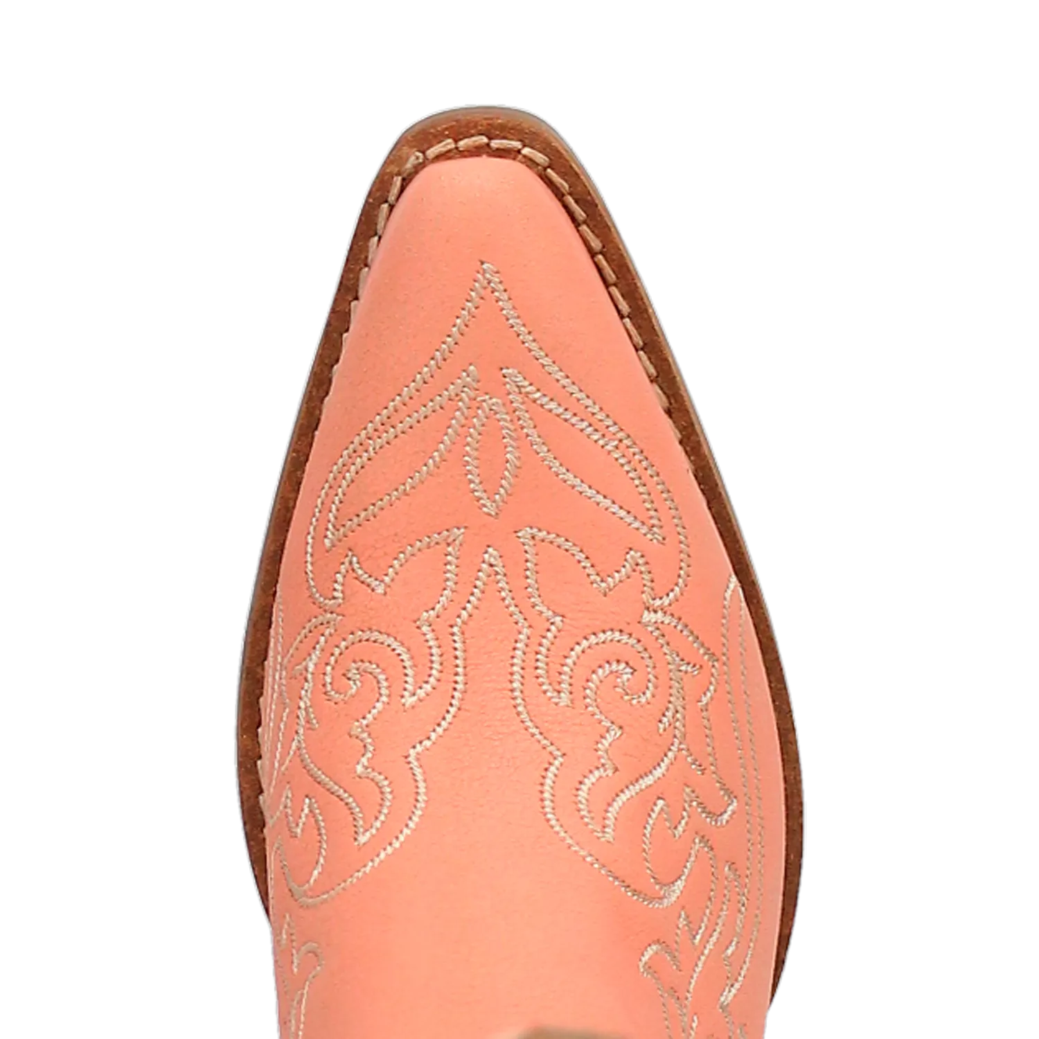 Flirty N' Fun Peach Leather Boots (DS)