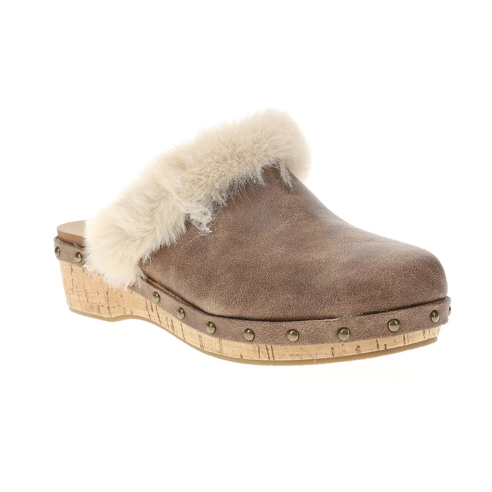 Just Fur Fun Mule Clogs