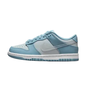 Nike Dunk Low "Clear Blue Swoosh (GS)"