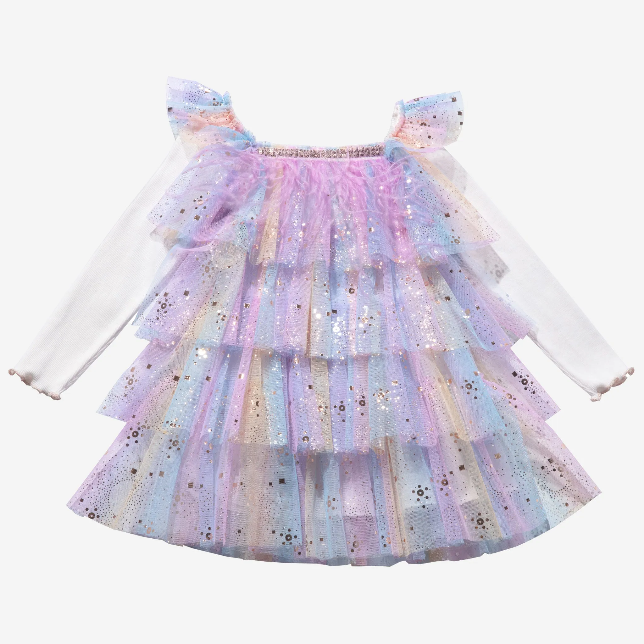 Ombre Layered Dress