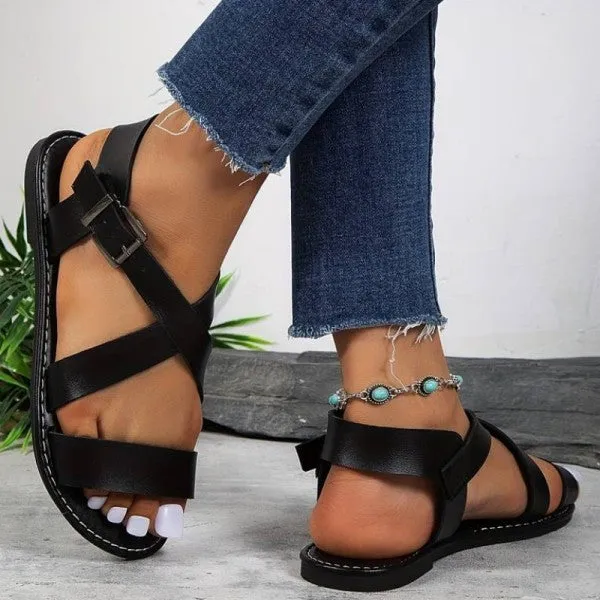 Purpdrank - Black Casual Patchwork Solid Color Round Comfortable Shoes