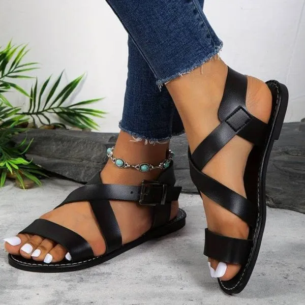 Purpdrank - Black Casual Patchwork Solid Color Round Comfortable Shoes