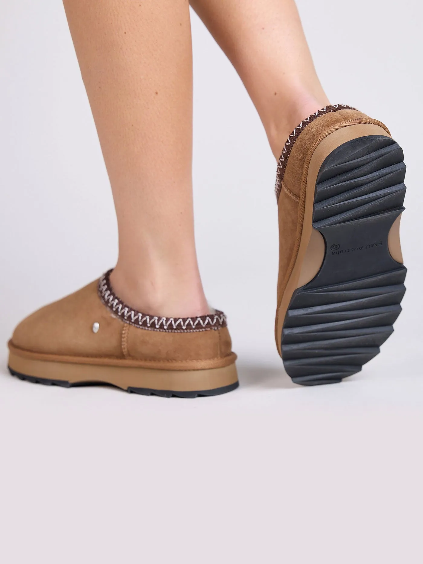 Sharky Scuff Chestnut Shoes