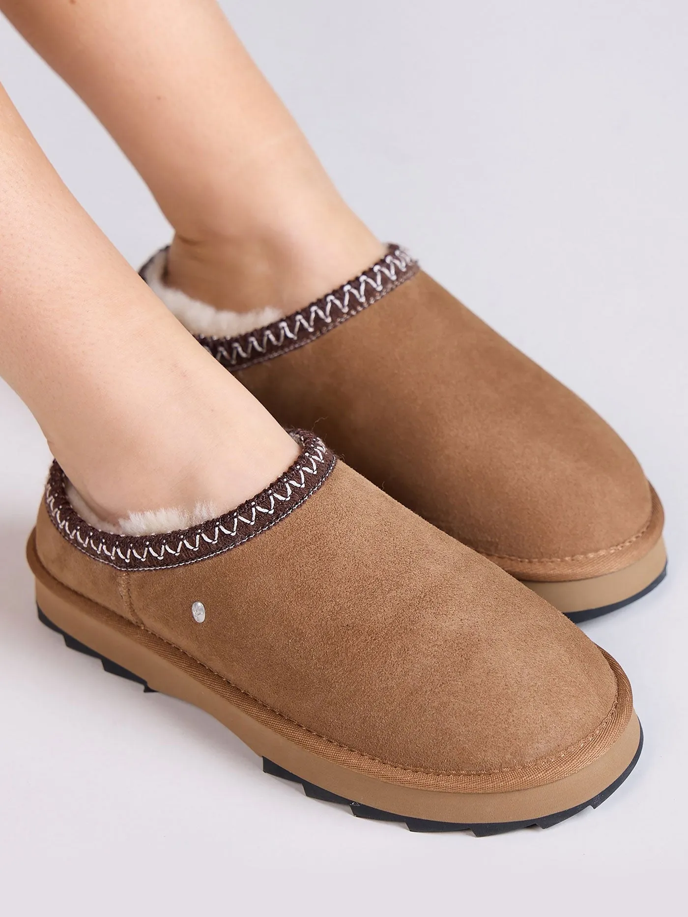 Sharky Scuff Chestnut Shoes