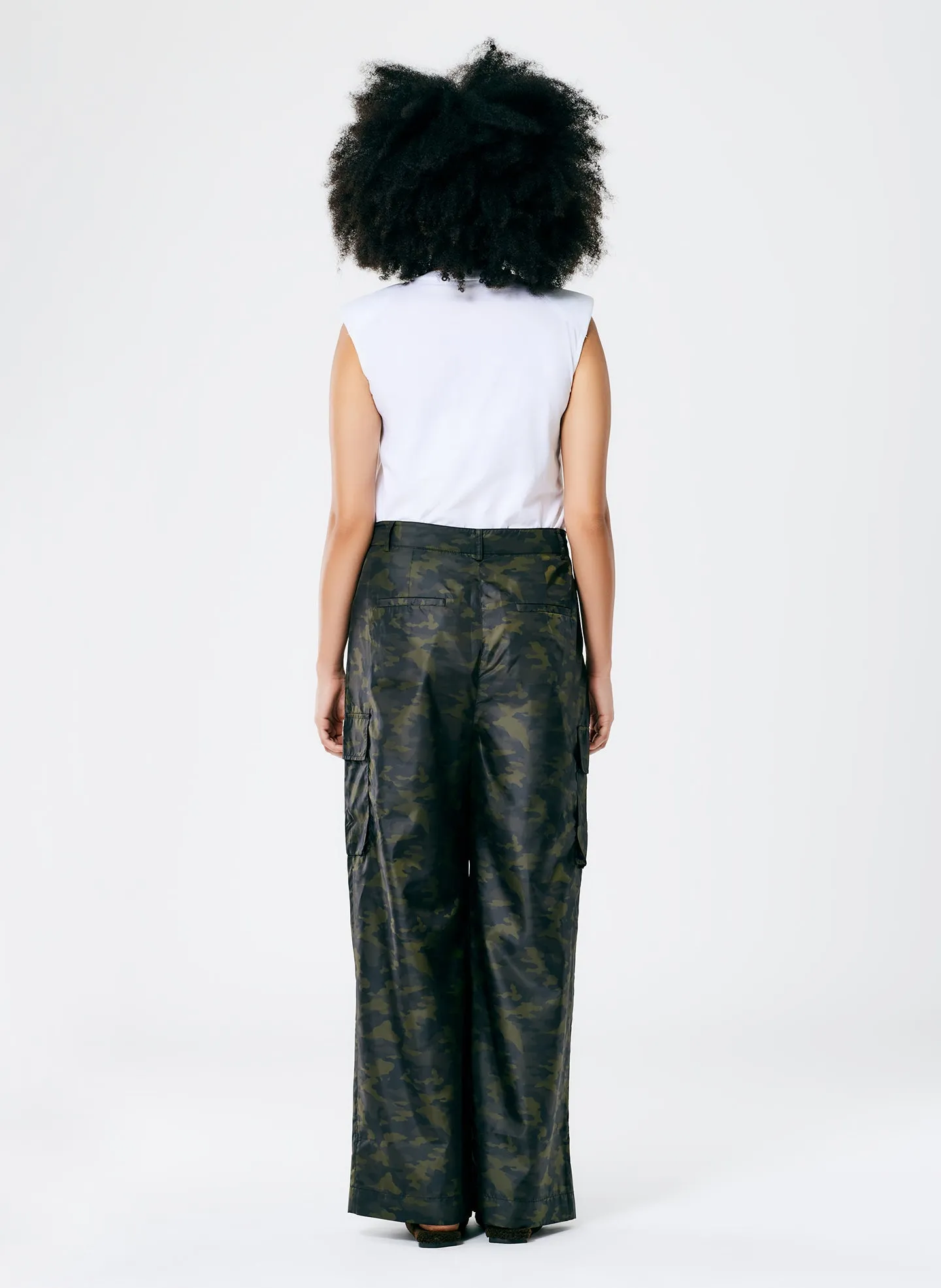 Tech Camouflage Cargo Stella Pant