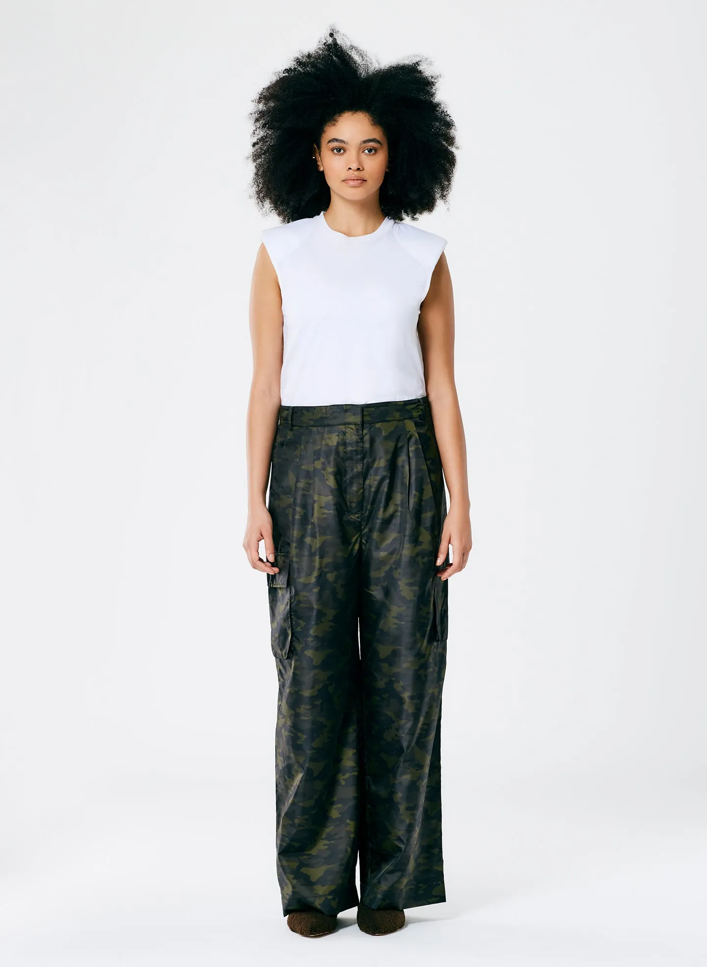 Tech Camouflage Cargo Stella Pant