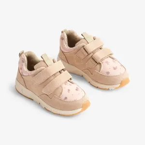 Toney Velcro Sneaker Print - rose beige flowers