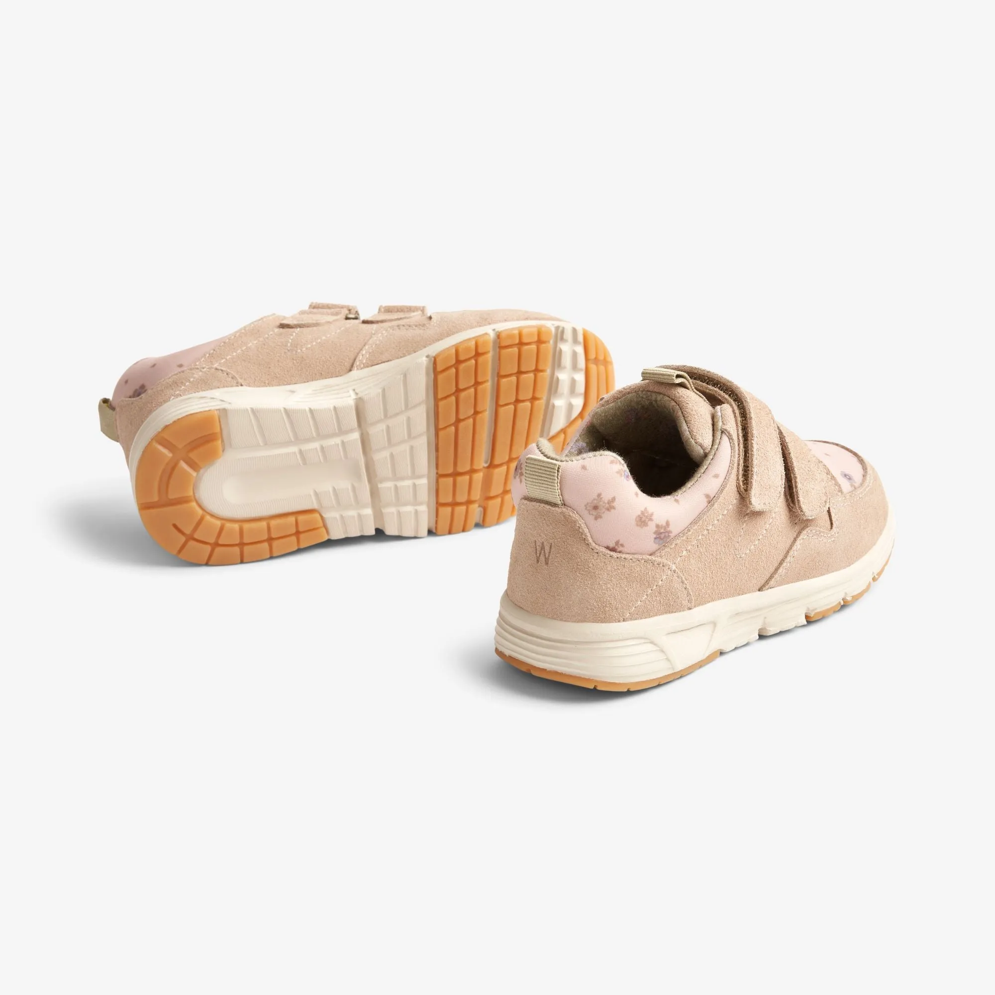 Toney Velcro Sneaker Print - rose beige flowers