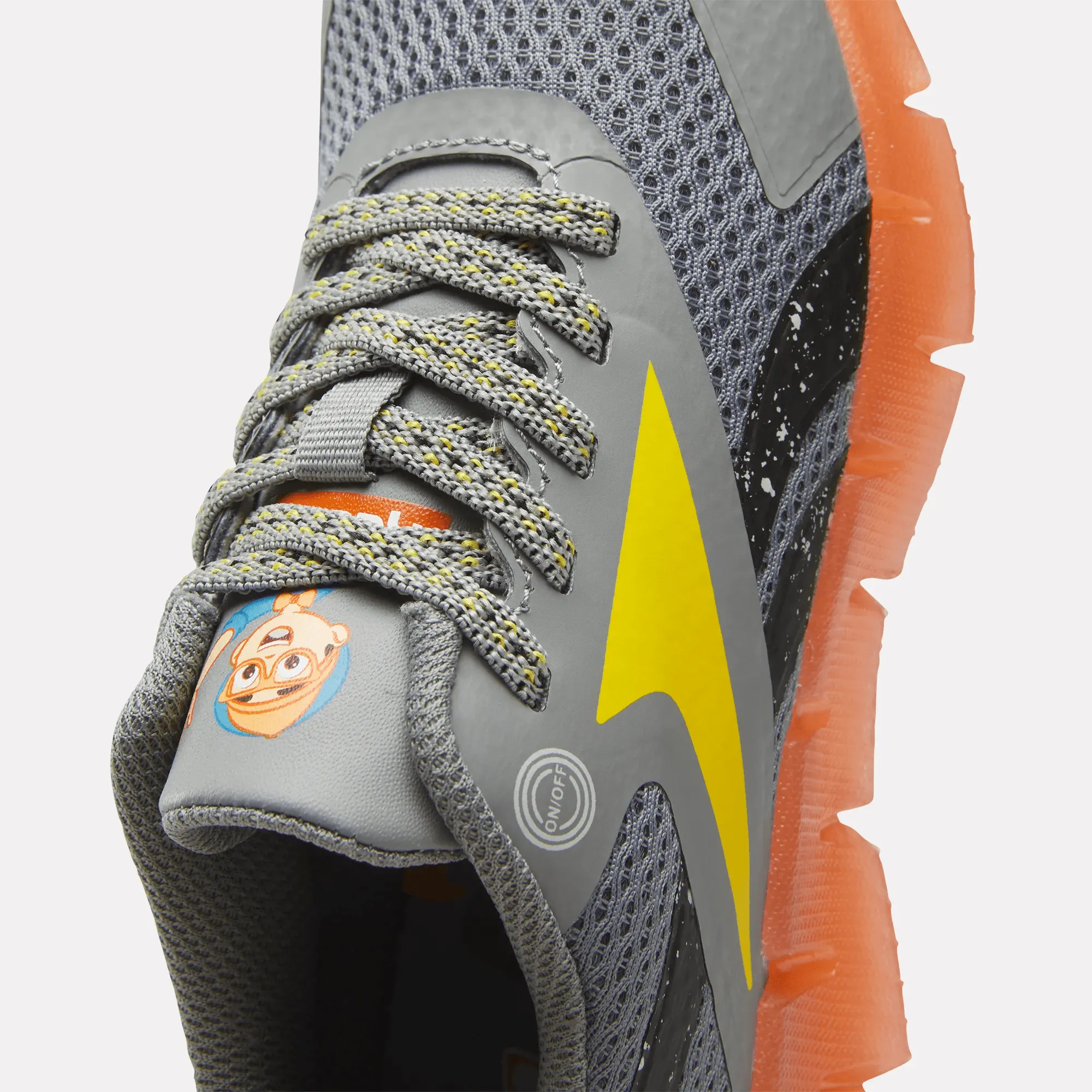 Unisex Reebok x Blippi Zig 'N' Glow Elastic Lace Shoes - Preschool