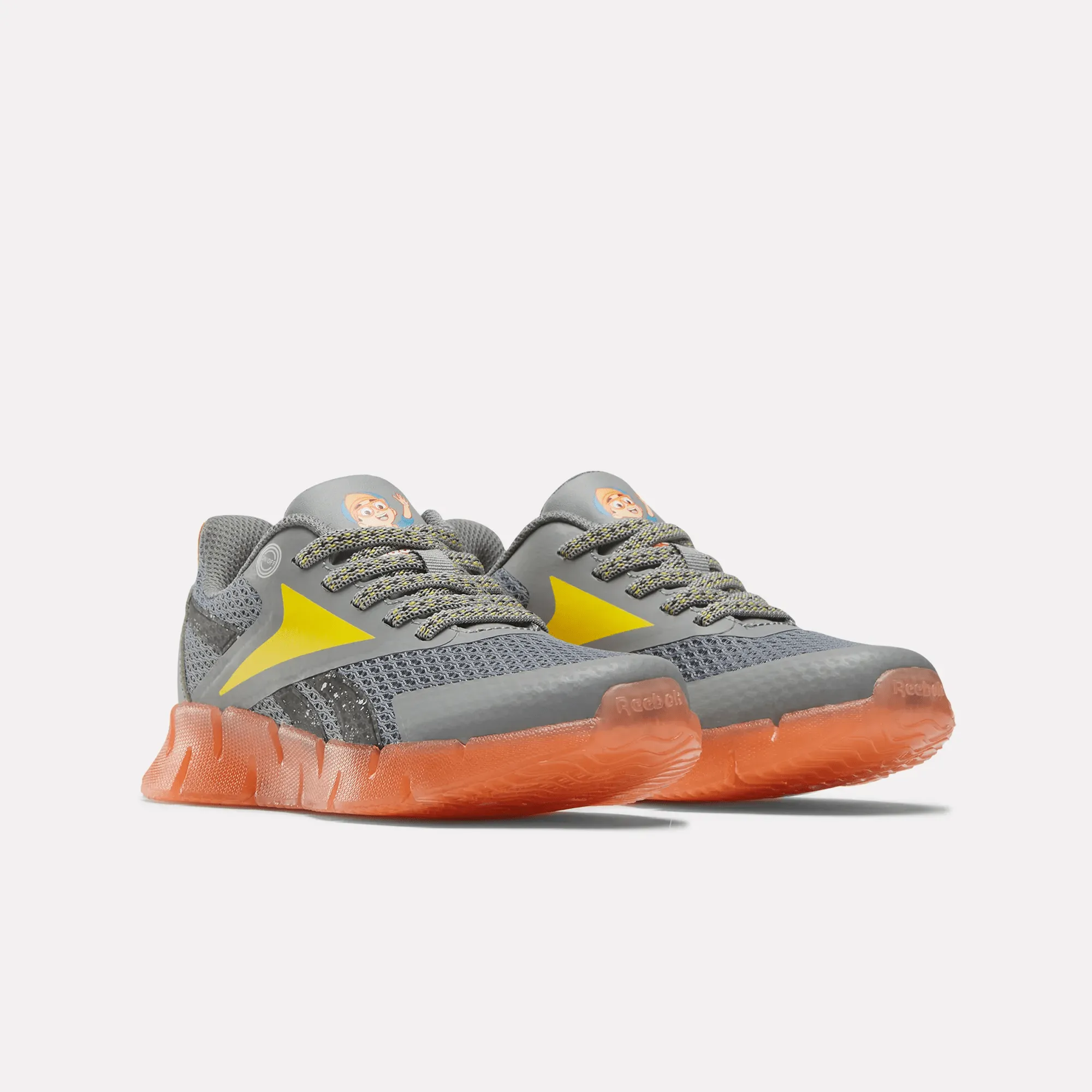 Unisex Reebok x Blippi Zig 'N' Glow Elastic Lace Shoes - Preschool