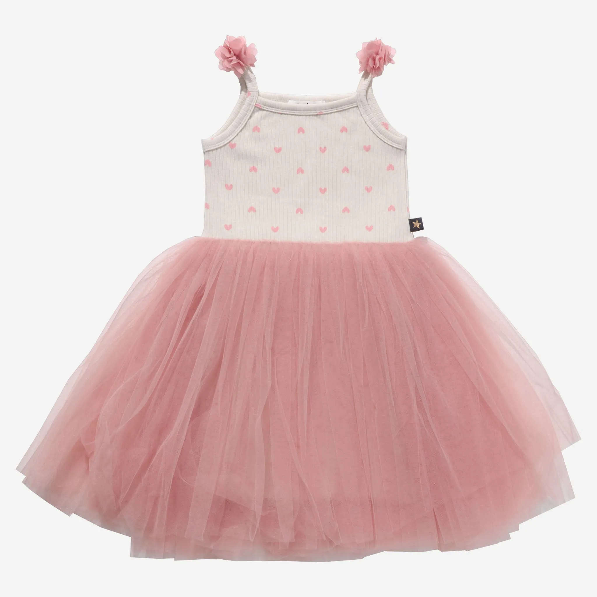 Vintage Flower 6 Tutu Dress