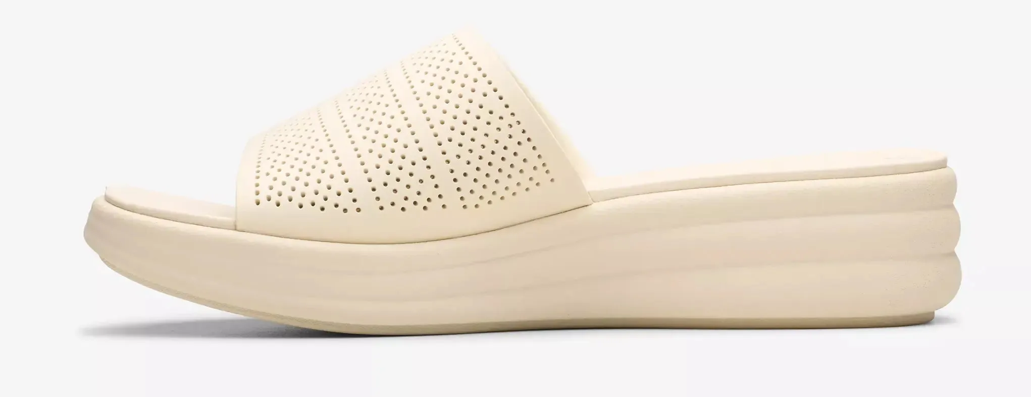 Women's Clarks Drift Twist Cloudsteppers  Lightweight Slip-On Comfort Sandals
