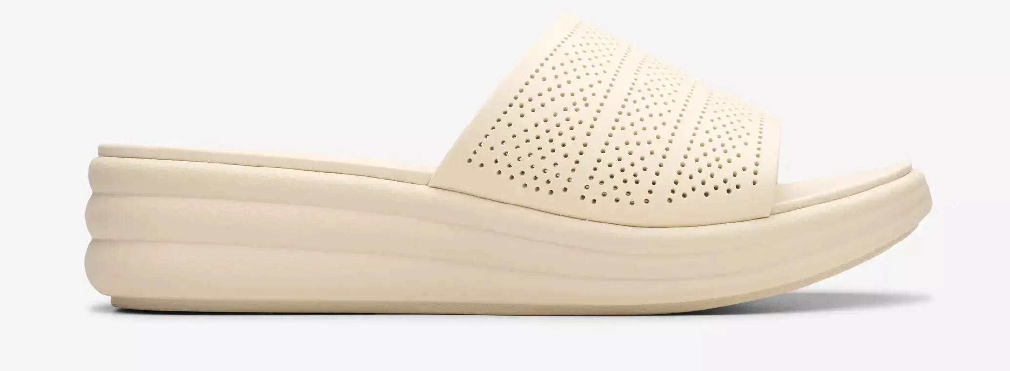 Women's Clarks Drift Twist Cloudsteppers  Lightweight Slip-On Comfort Sandals