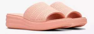 Women's Clarks Drift Twist Cloudsteppers  Lightweight Slip-On Comfort Sandals