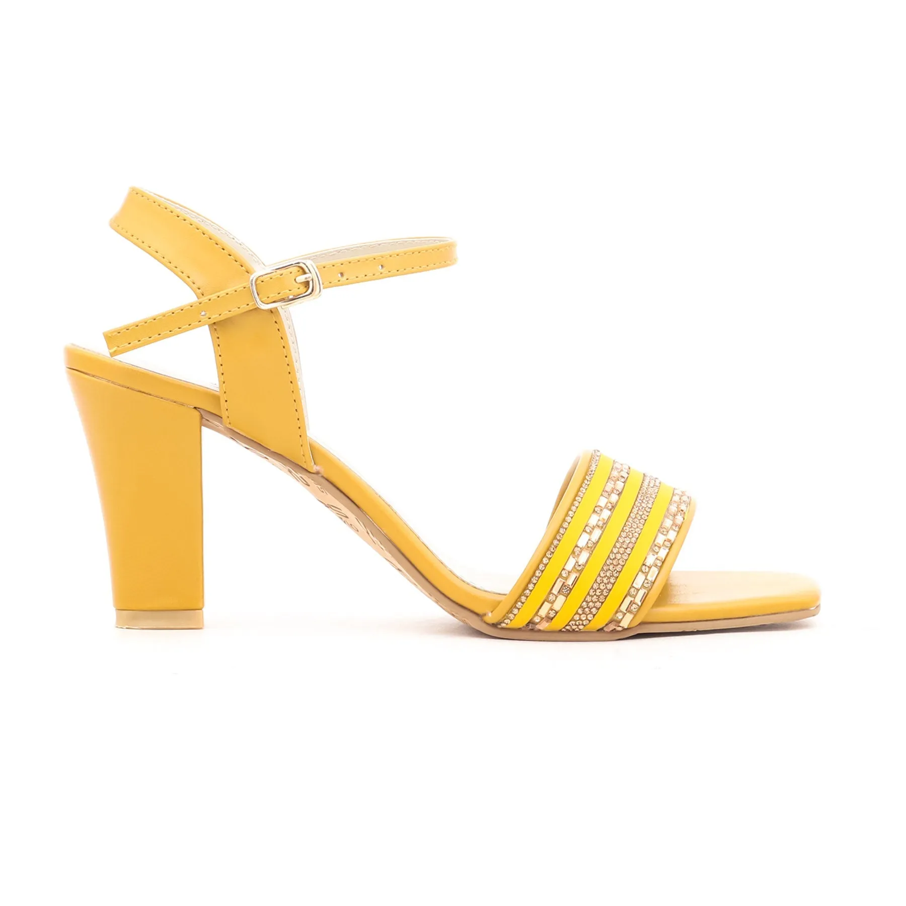 Yellow Fancy Sandal FN5343
