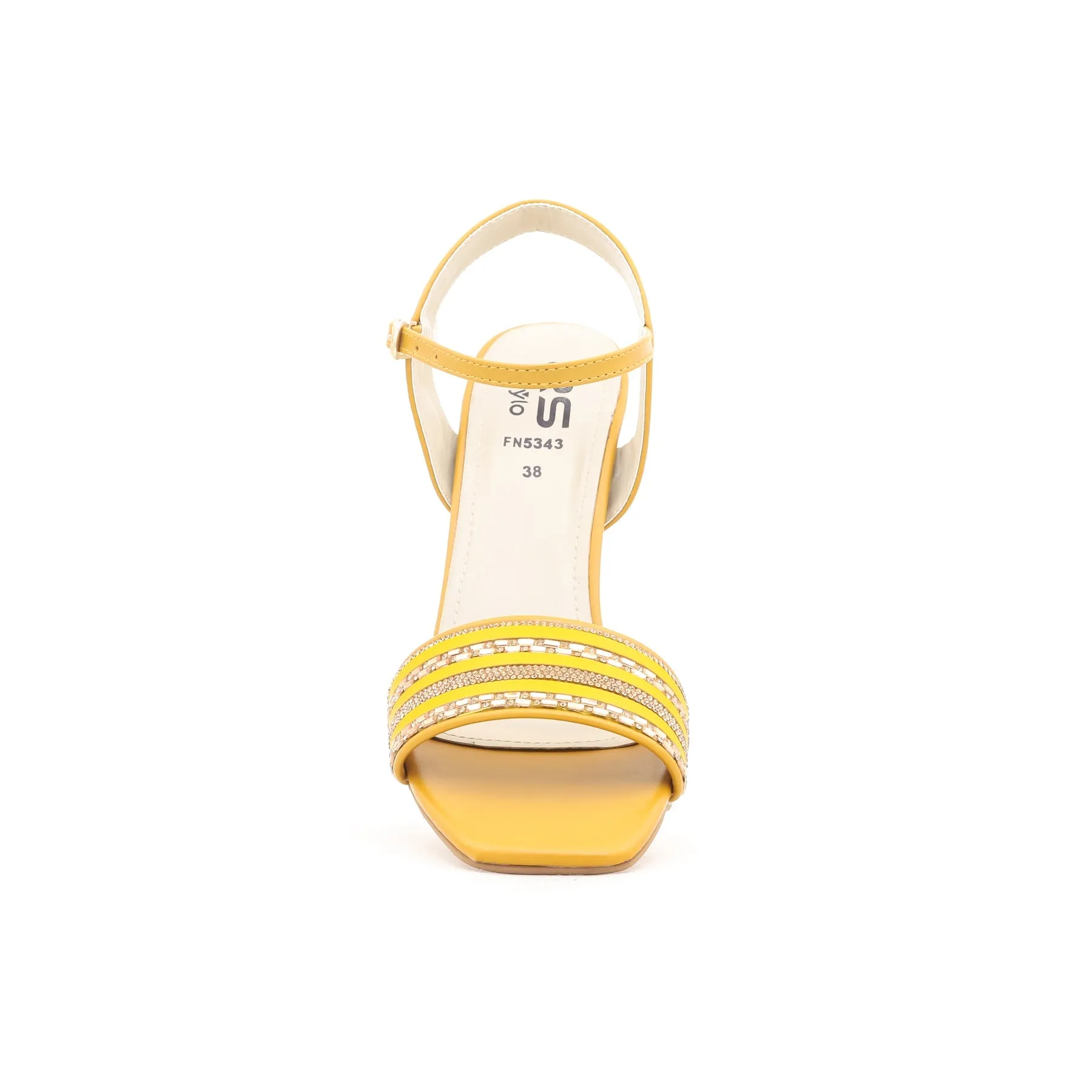 Yellow Fancy Sandal FN5343