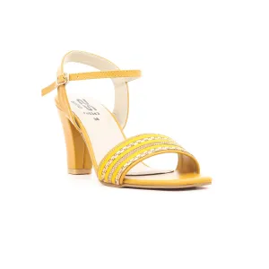 Yellow Fancy Sandal FN5343