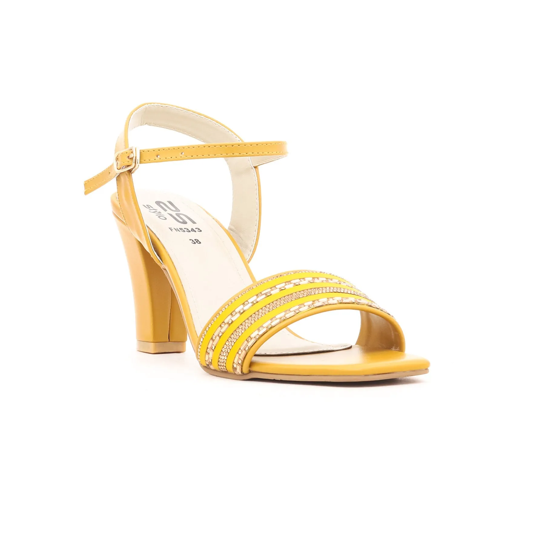 Yellow Fancy Sandal FN5343